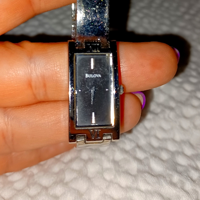 Vintage Ladies Bulova Stainless Steel Watch